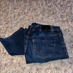 Silver Jeans Kids Dark Blue Denim Jeans